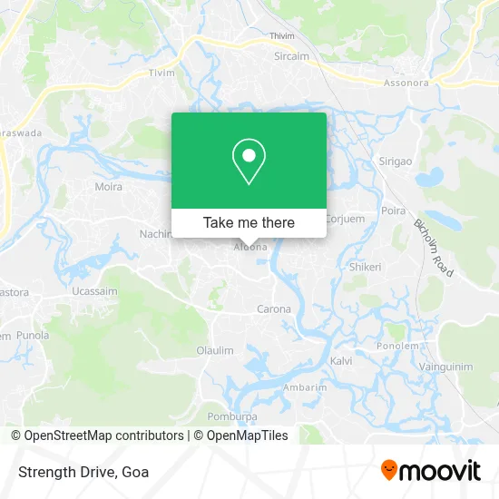 Strength Drive map
