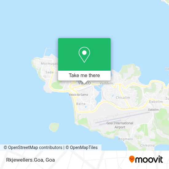 Rkjewellers.Goa map