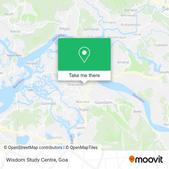Wisdom Study Centre map