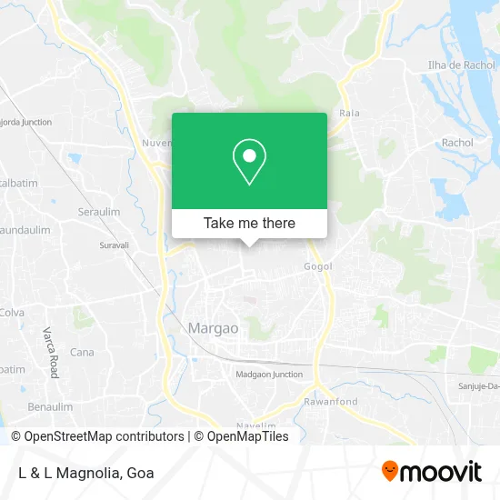 L & L Magnolia map