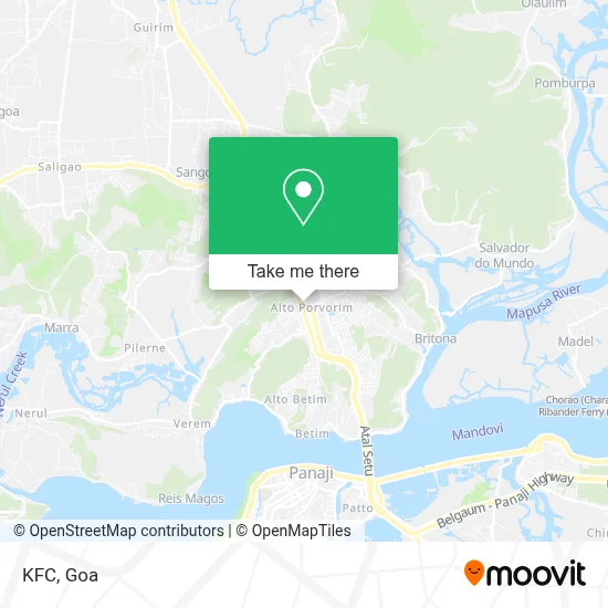 Kfc map