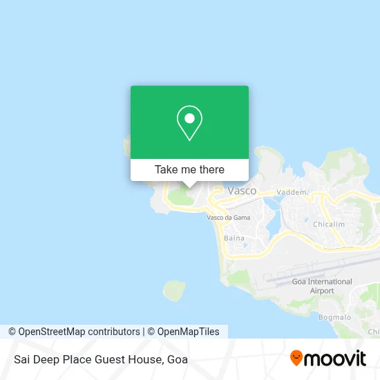 Sai Deep Place Guest House map