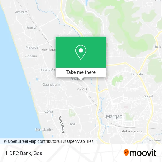 Hdfc Bank map