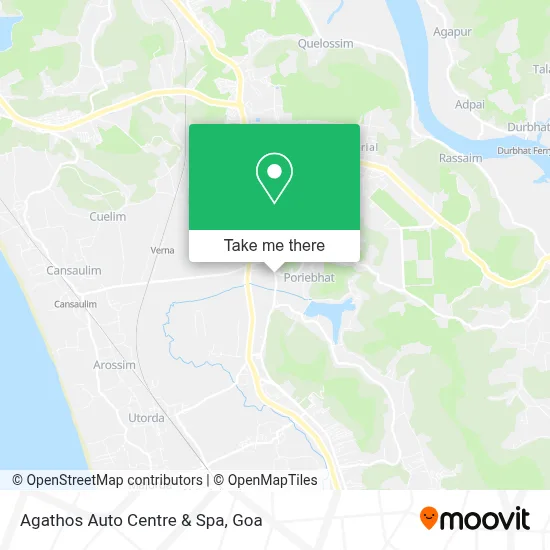 Agathos Auto Centre & Spa map