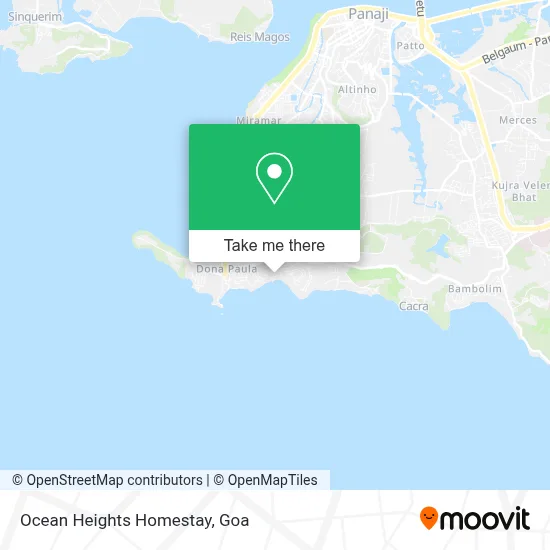 Ocean Heights Homestay map