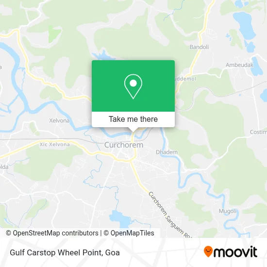 Gulf Carstop Wheel Point map