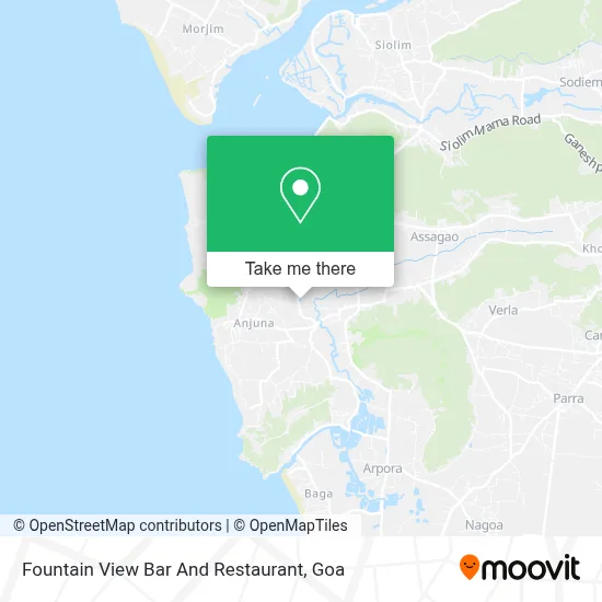 Fountain View Bar And Restaurant map