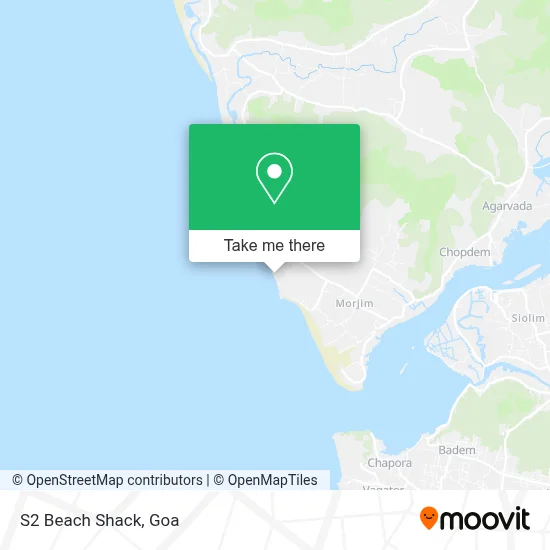 S2 Beach Shack map