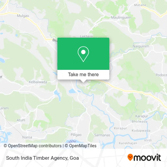 South India Timber Agency map