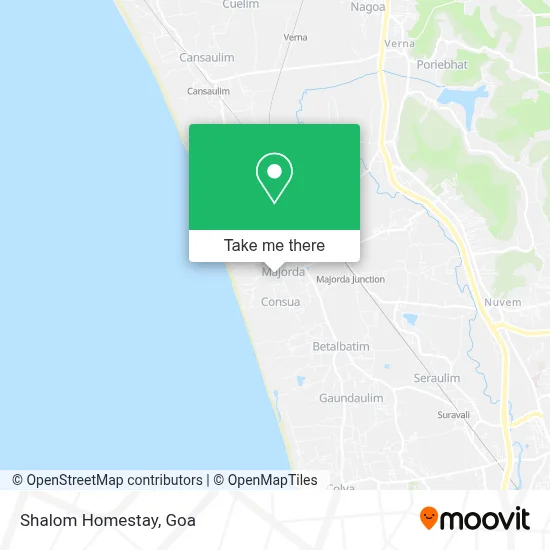Shalom Homestay map