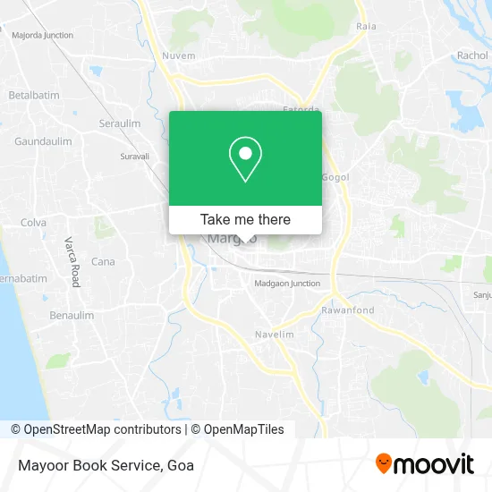Mayoor Book Service map