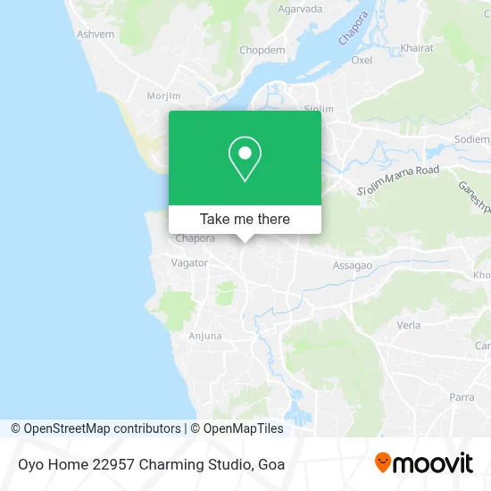 Oyo Home 22957 Charming Studio map
