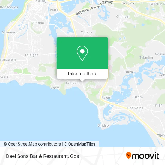 Deel Sons Bar & Restaurant map
