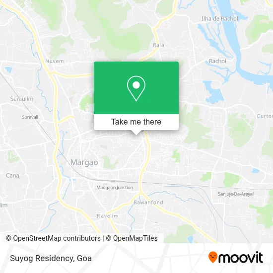 Suyog Residency map
