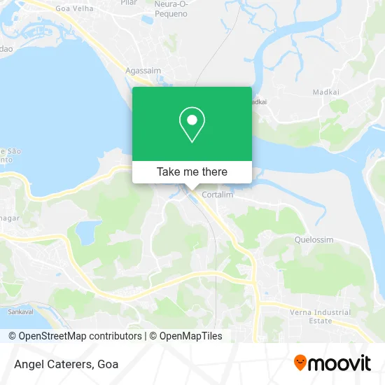 Angel Caterers map