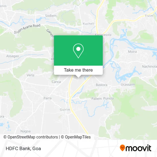Hdfc Bank map