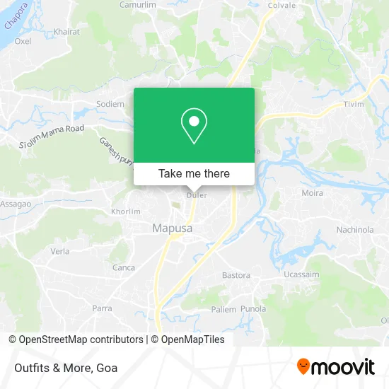 Outfits & More map