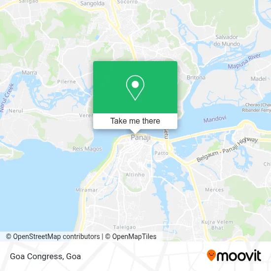 Goa Congress map