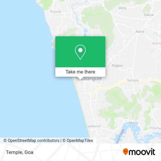 Temple map