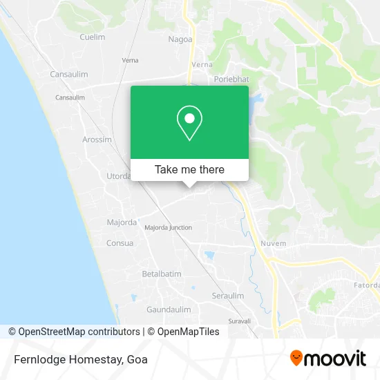 Fernlodge Homestay map