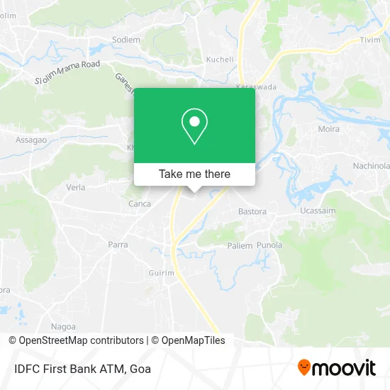 Idfc First Bank Atm map