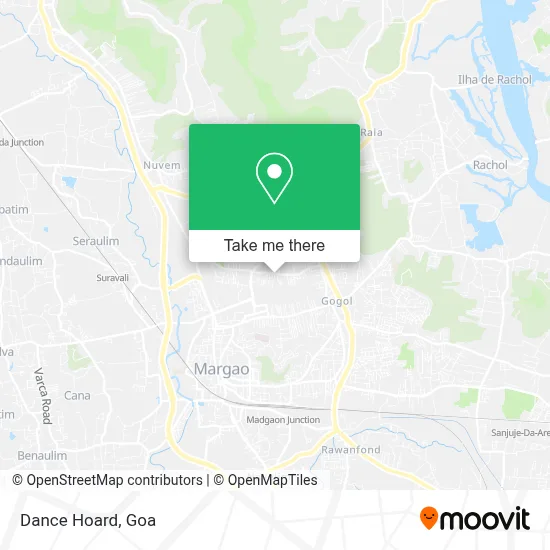 Dance Hoard map