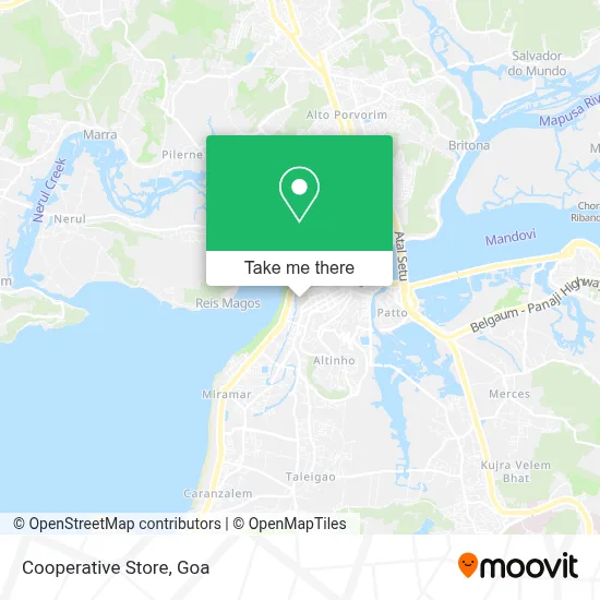 Sahakari Bhandar map