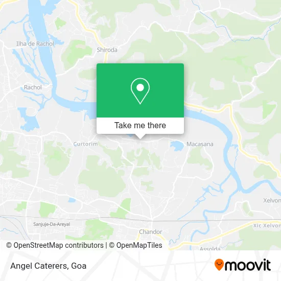 Angel Caterers map
