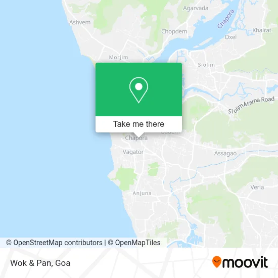 Wok & Pan map
