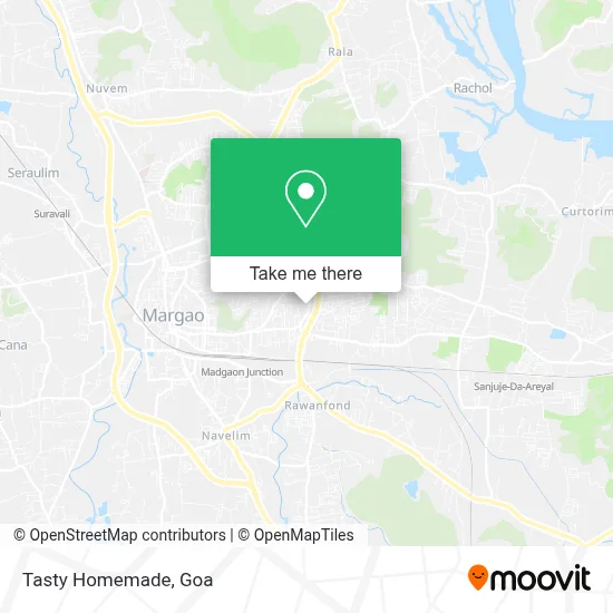 Tasty Homemade map