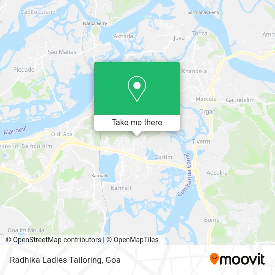 Radhika Ladies Tailoring map
