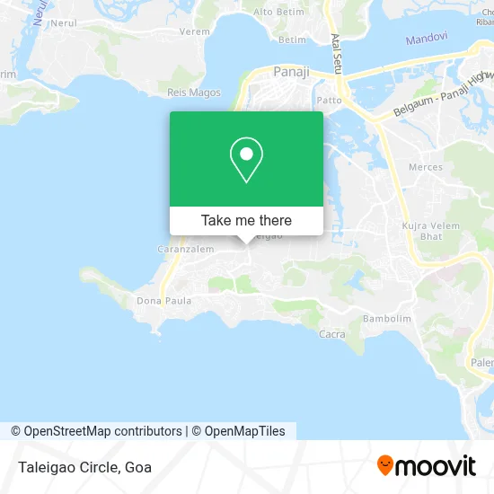 Taleigao Circle map