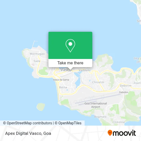 Apex Digital Vasco map