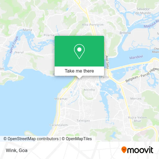 Wink map