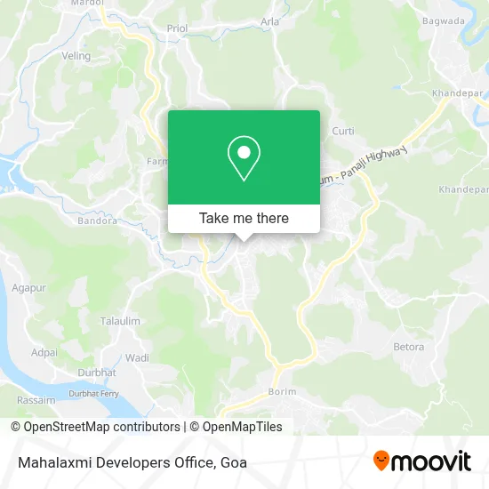 Mahalaxmi Developers Office map