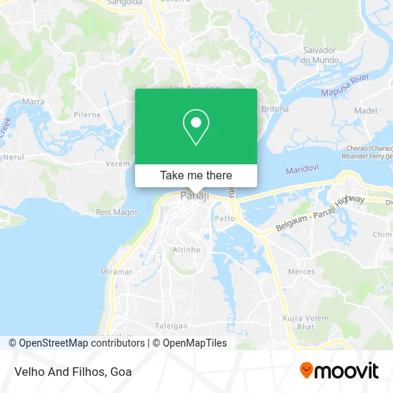 Velho And Filhos map
