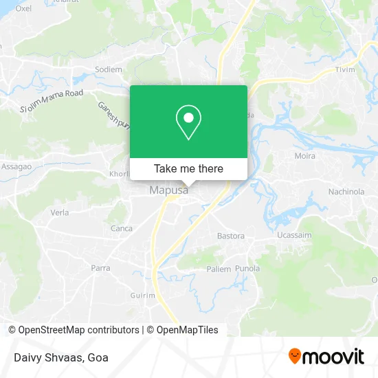 Daivy Shvaas map