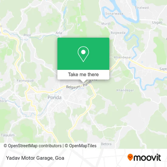 Yadav Motor Garage map
