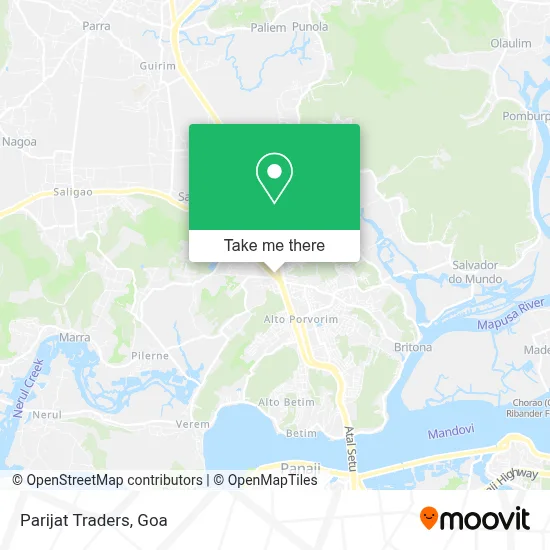 Parijat Traders map