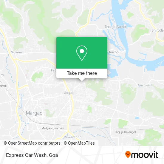 Exppress Car Wash map