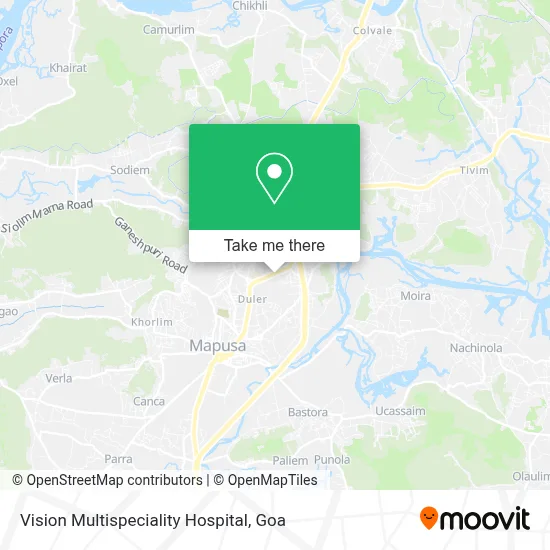 Vision Multispeciality Hospital map