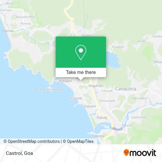 Castrol map