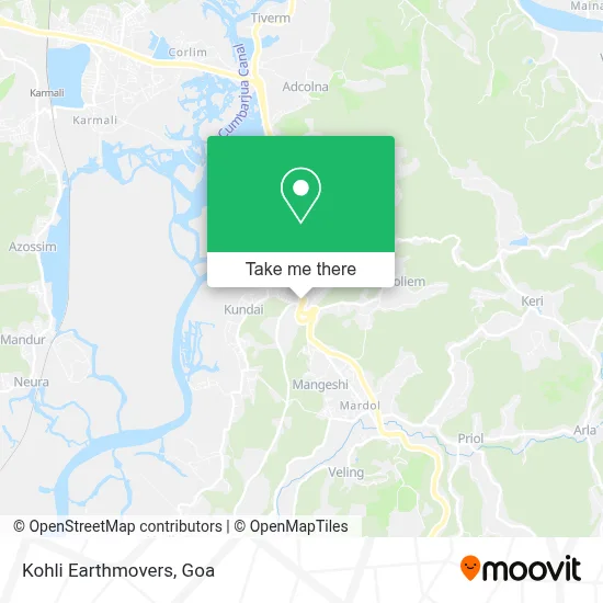 Kohli Earthmovers map