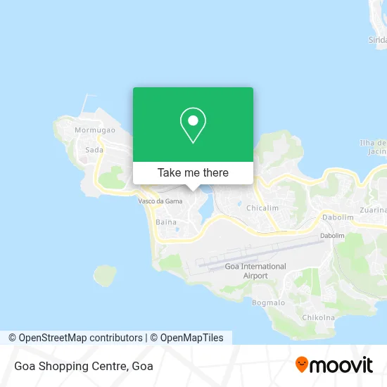 Goa Shopping Centre map