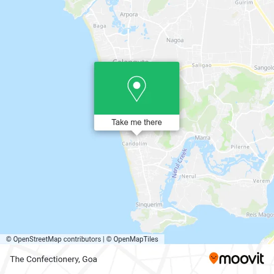 La Confiserie map