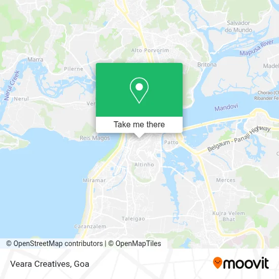 Veara Creatives map