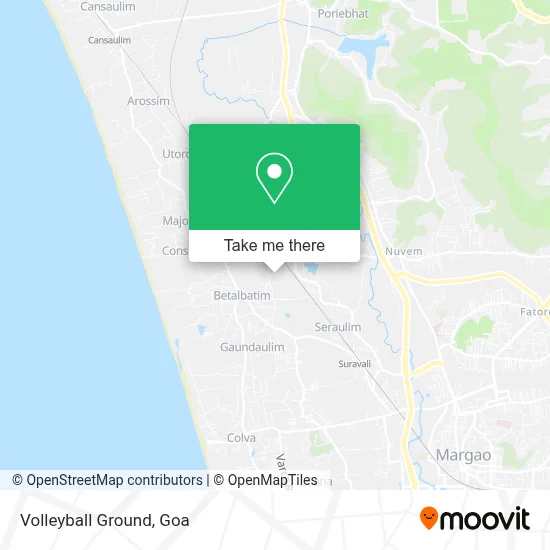 Volleyball Ground map