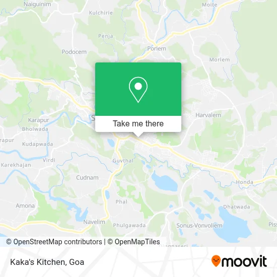 Kaka's Kitchen map