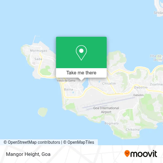 Mangor Height map