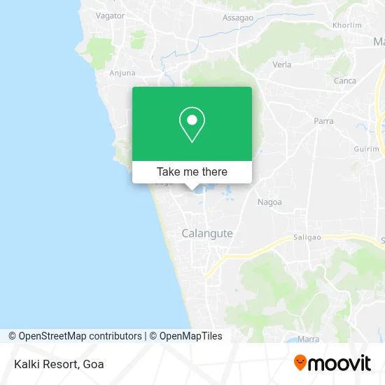 Kalki Resort map